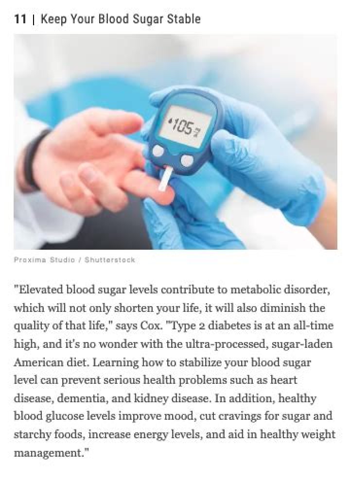 13 Secrets to Extending Your Healthy Years, Backed by Science