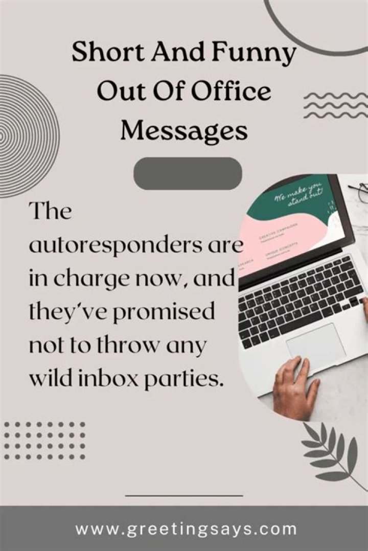 41 Funny Out-of-Office Messages to Break Up the Work Week