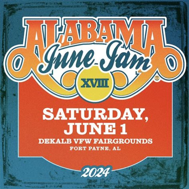 Alabama Announces The Lineup For June Jam XVIII