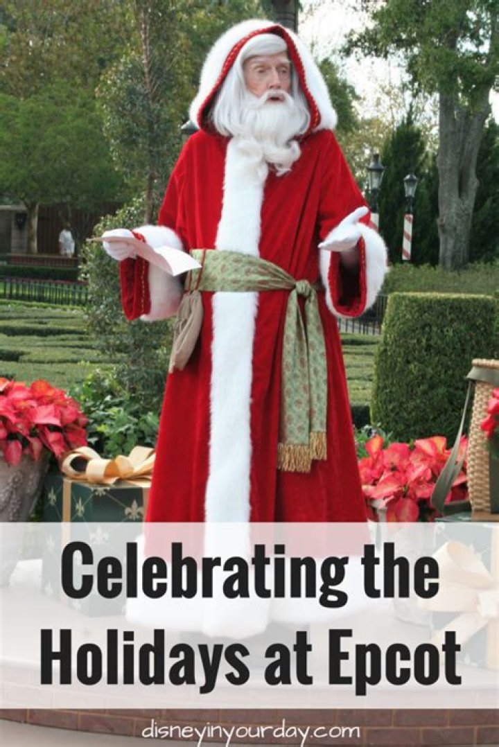 Celebrating the Holidays at Epcot