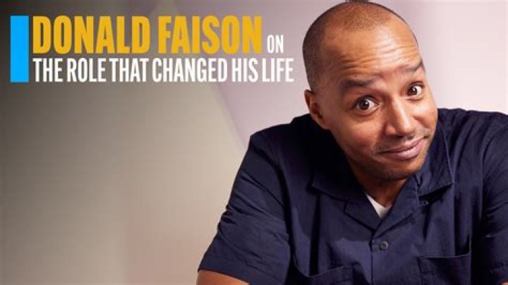 Donald Faison Height, Weight, Family, Spouse, Education, Biography