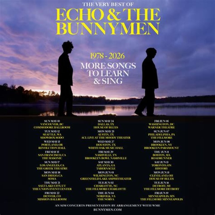 Echo & The Bunnymen Cancel U.S. Tour