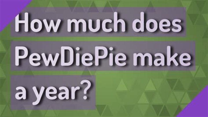 How Much Does PewDiePie Make a Day & Year?