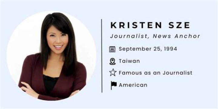 Kristen Sze Bio-salary, net worth, married, husband, relationship, height, weight, career, body size