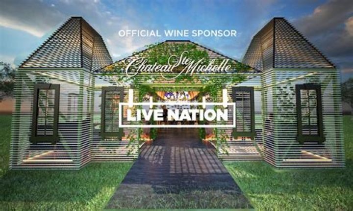 Live Nation Launches A New Partnership With Winemaker Chateau Ste. Michelle