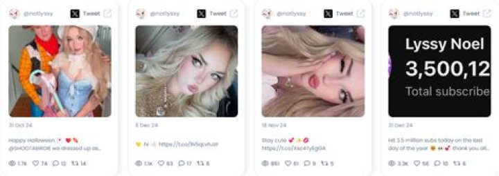 Lyssy Noel Youtuber overview