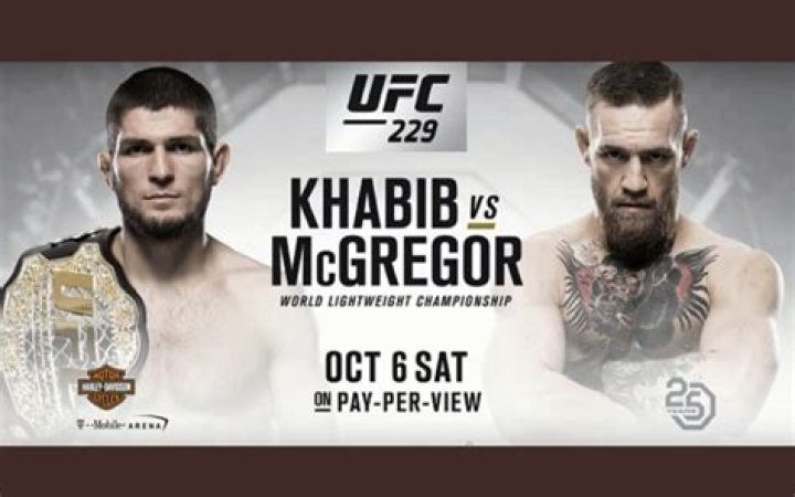 
Official PPV main card for UFC 229: Khabib vs. McGregor Revealed