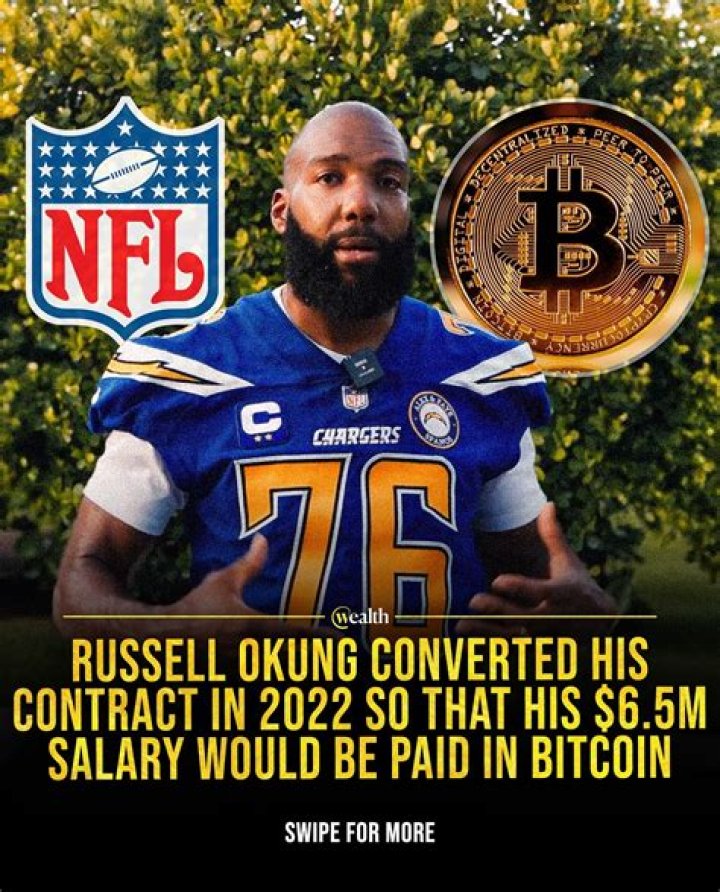 Russell Okung's NFL Salary Bitcoin Conversion Just Went Negative