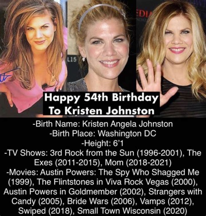See "3rd Rock From the Sun" Star Kristen Johnston Now at 54. — Best Life
