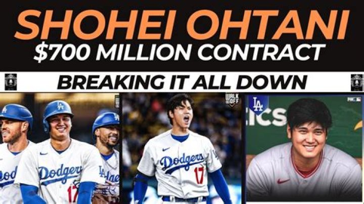 Shohei Ohtani's Contract Is Mostly Deferred...Meaning The Dodgers Will Pay Him Until 2043