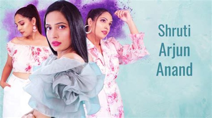 Shruti Arjun Anand Youtuber overview