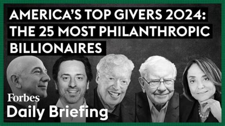 The 10 Biggest Philanthropists Alive Today