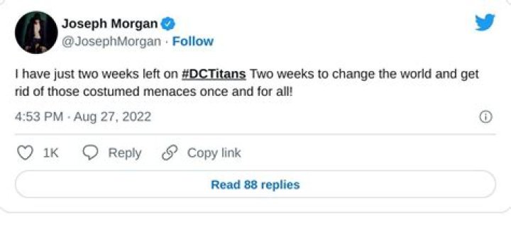 Who is Joseph Morgan Dating Now